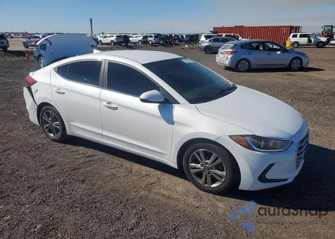 2018 Hyundai Elantra Sel from USA, damaged, VIN 5NPD84LF8JH213722